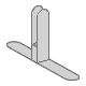Freestanding feet x2