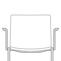 Set of armrest