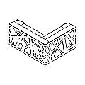 banque d'accueil LZG36 2200x1880mm