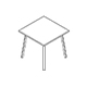 table PLF81 800x800mm
