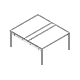 conference table SY04 1400x1610mm