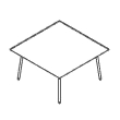 conference table UN14 1400x1400mm