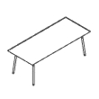 conference table UN21 2100x900mm