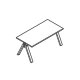 desk V16 1600x800mm
