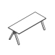 desk V20 2000x800mm