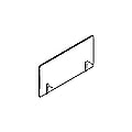 acoustic desk panels ZPS816 1590x800mm
