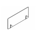 acoustic desk panels ZPS820 1990x800mm