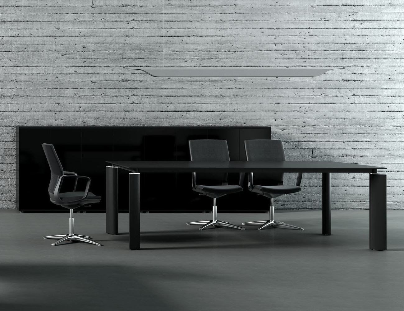 Crystal conference table