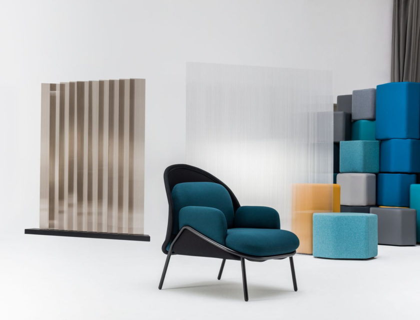 Mesh armchair