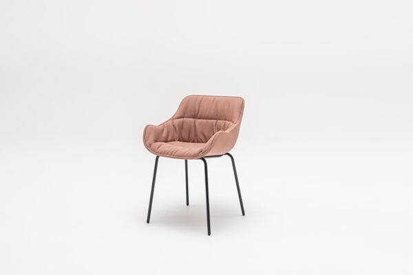 Baltic Soft Duo chair 4-legged base