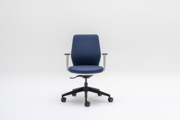 Evo office chair upholstered back