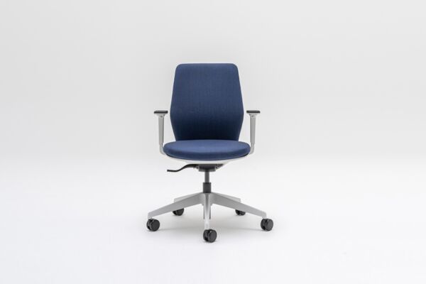 Evo office chair upholstered back