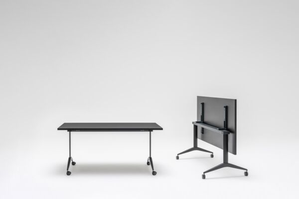 Fold table plateau rabattable