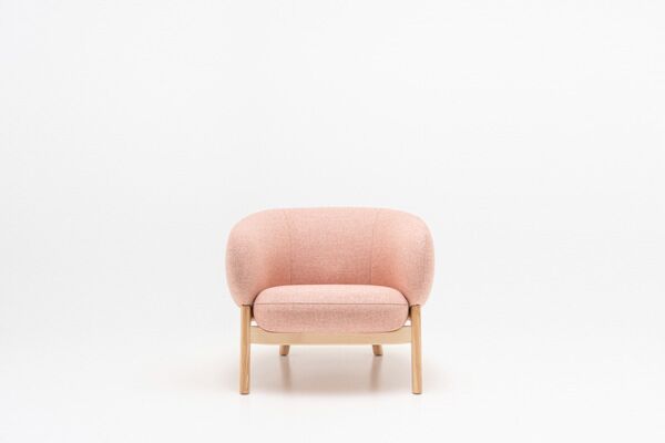 Grand Grace sillón con base de madera