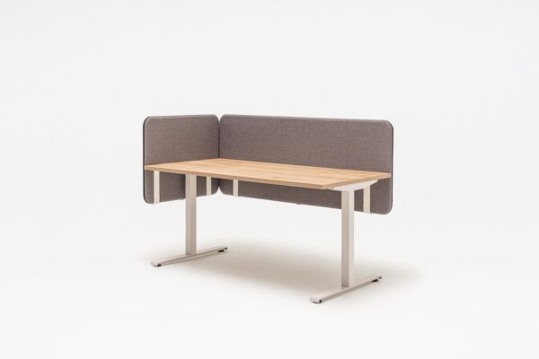 Sonic  acoustic side and cross desk panels