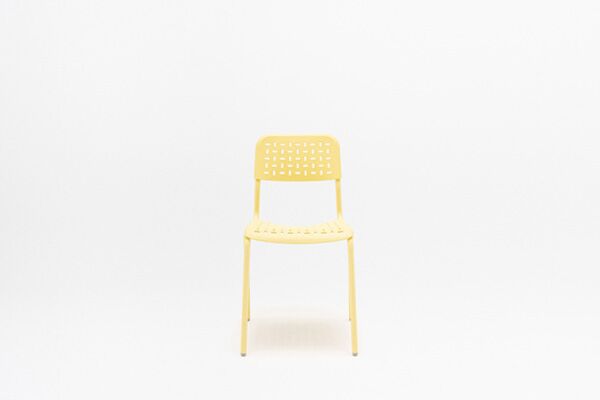 Tube silla con base de cuatro patas