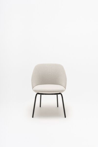 Paralel conference armchair 4-legged base | .mdd | MDD