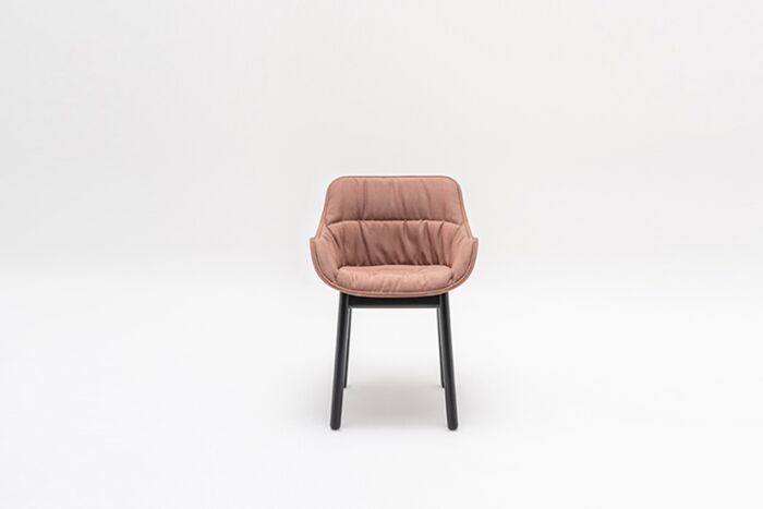 Baltic Soft Duo - silla con base de madera