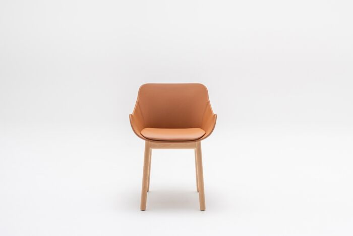 Baltic Classic - chaise avec pietement bois