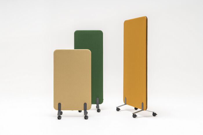 Sonic - acoustic standing screens