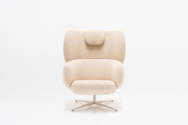 Grand Grace - fauteuil avec appuie-tête assise pivotante   