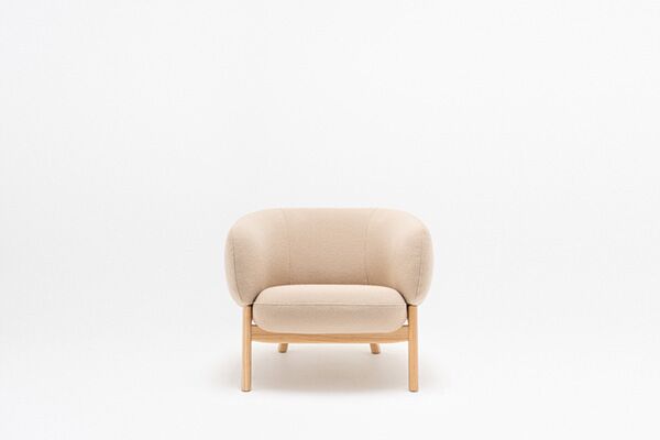 Grand Grace - fauteuil pietement bois