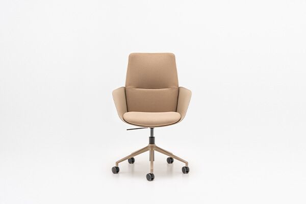 Senda - chaise à piètement en aluminium et à hauteur réglable
