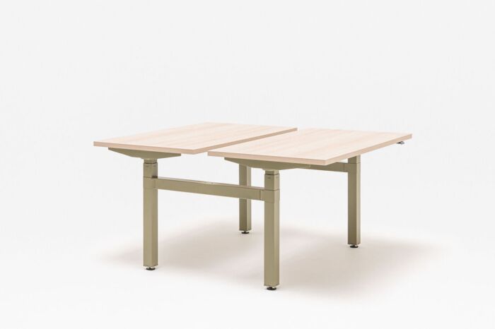 Ogi Drive Bench - Doppelschreibtisch mit elektrischer Höhenverstellung , einmotoriges Gestell