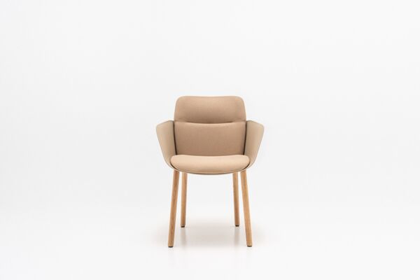 Senda - chaise avec piètement en bois