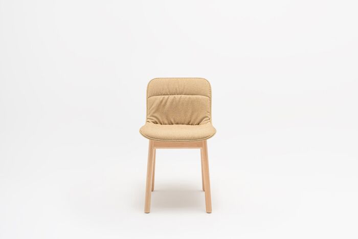 Baltic 2 Soft Duo - chaise avec pietement bois