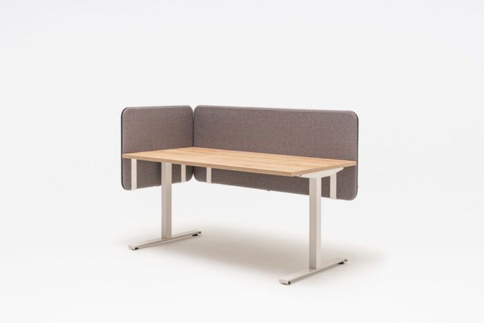 Sonic - acoustic side and cross desk screens