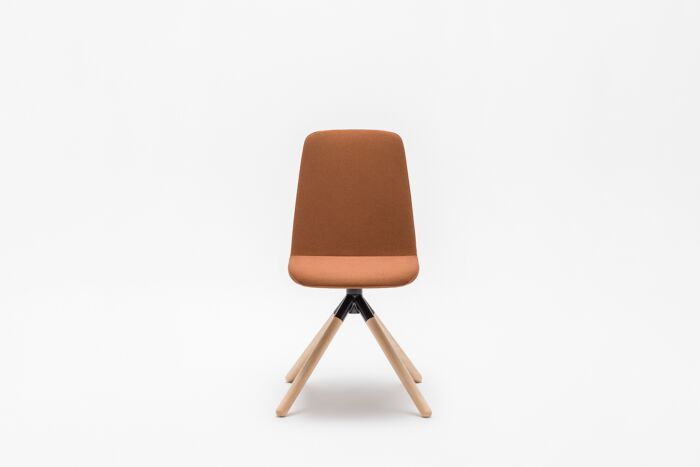 Ulti - chair wooden swivel base