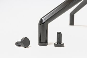Caps and feet for chair legs