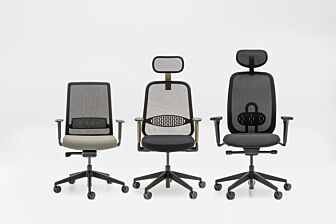Set of office chairs