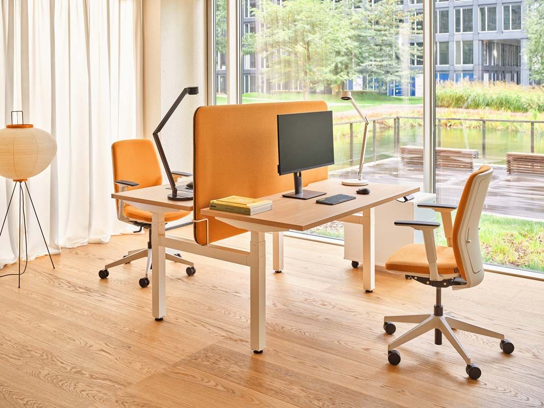 office chair upholstered back Evo