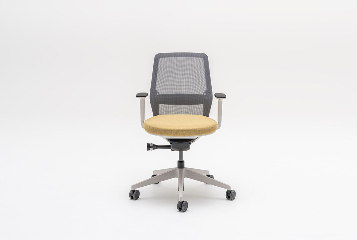 silla de oficina con respaldo de malla Evo