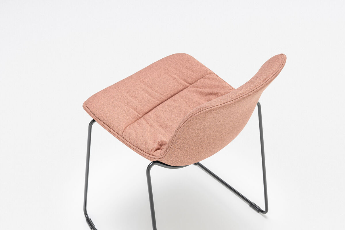 silla con base tipo trineo Baltic 2 Soft Duo