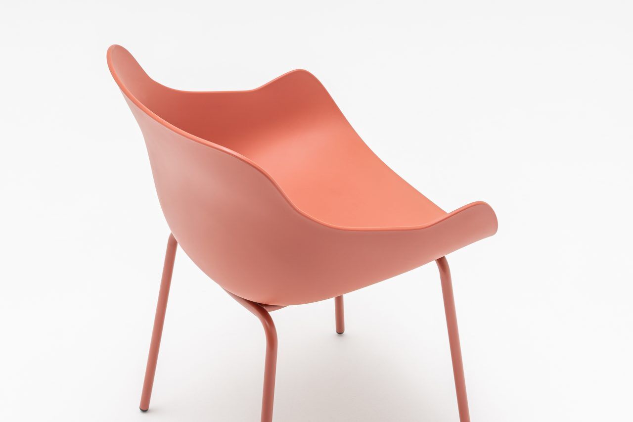 silla con base de cuatro patas Baltic Basic