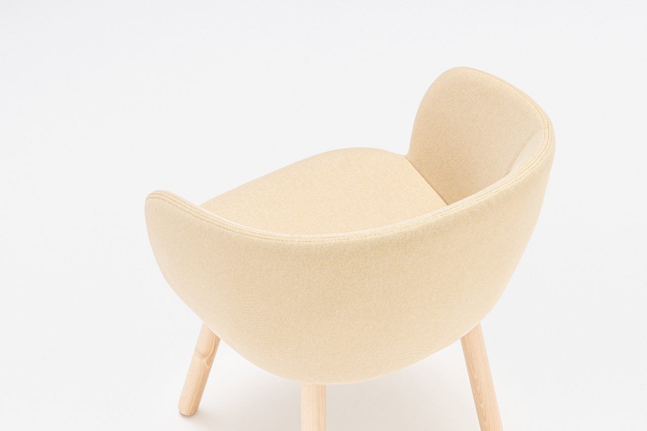 chair wooden base Grace