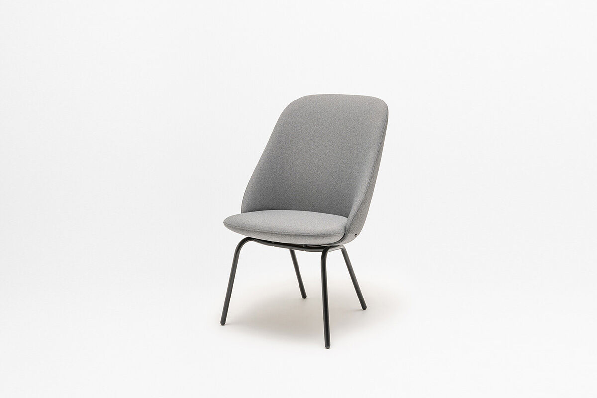 conference armchair 4-legged base Paralel