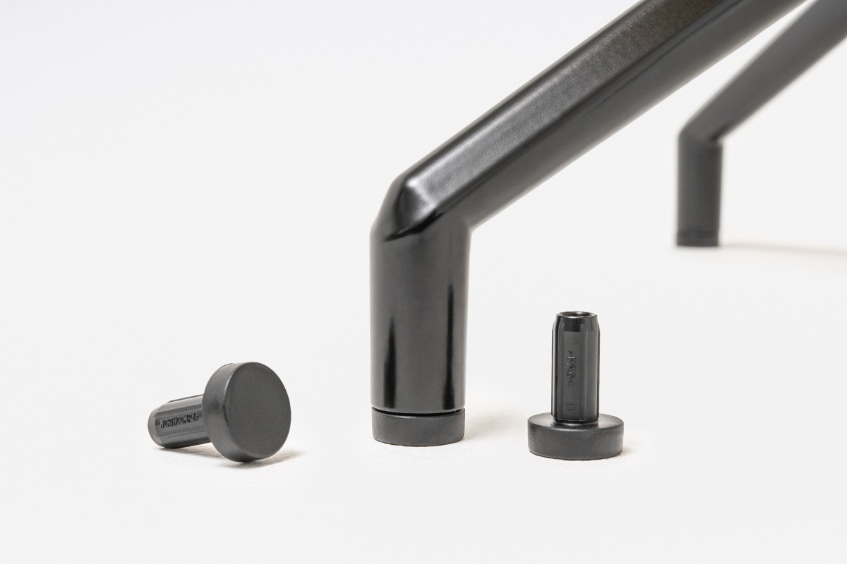 Caps and feet for chair legs
