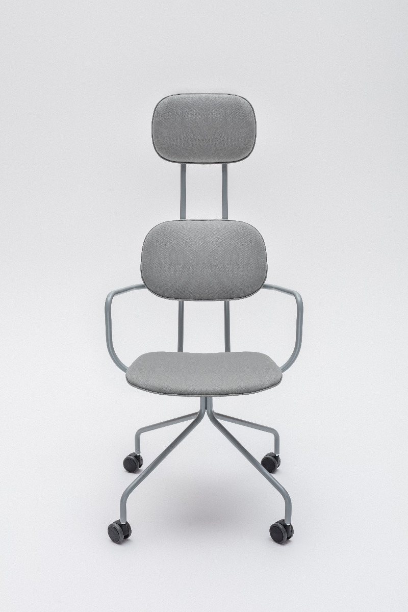 New School - chair with headrest