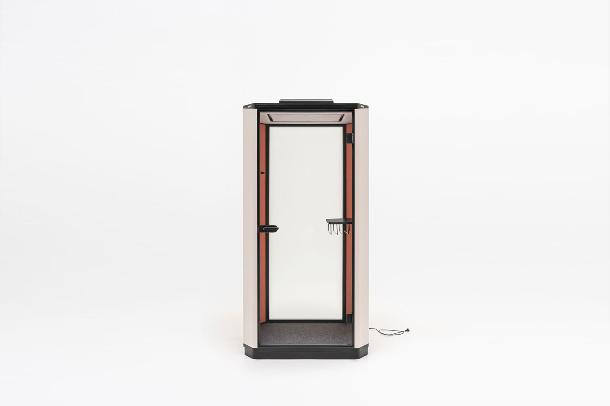 New products: one-person acoustic booth