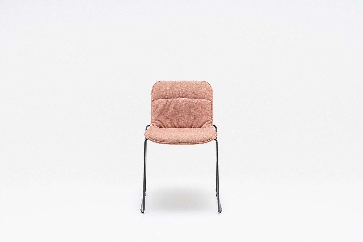 Baltic 2 Soft Duo sedia base a slitta