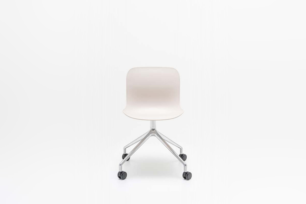 Baltic 2 Basic sedia con base in alluminio lucidato