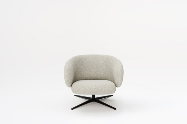 Grand Grace armchair swivel base