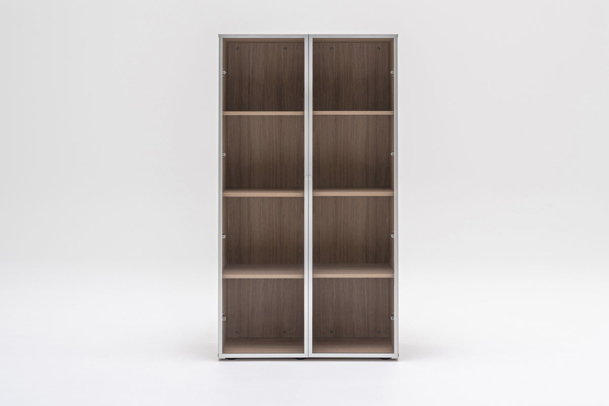 Mito glass-door cabinet
