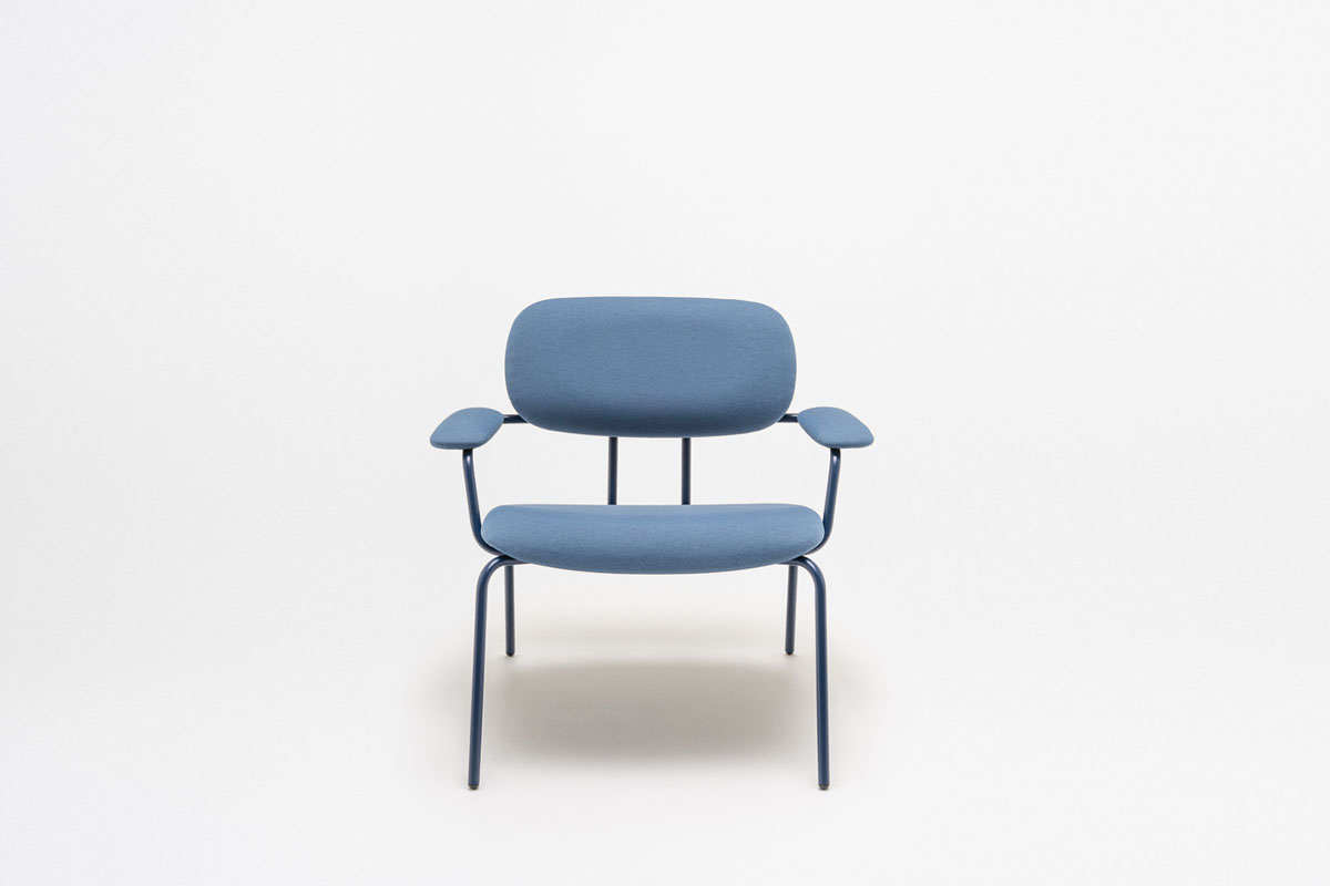 New School Lounge poltrona imbottita