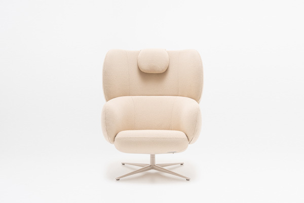 Grand Grace sillón con reposacabezas con base giratoria