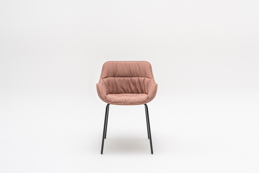 Baltic Soft Duo silla con base de cuatro patas